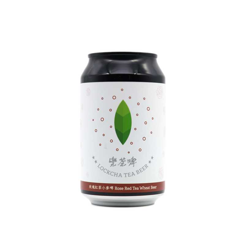 Rose Red Tea Wheat Beer (Can) front