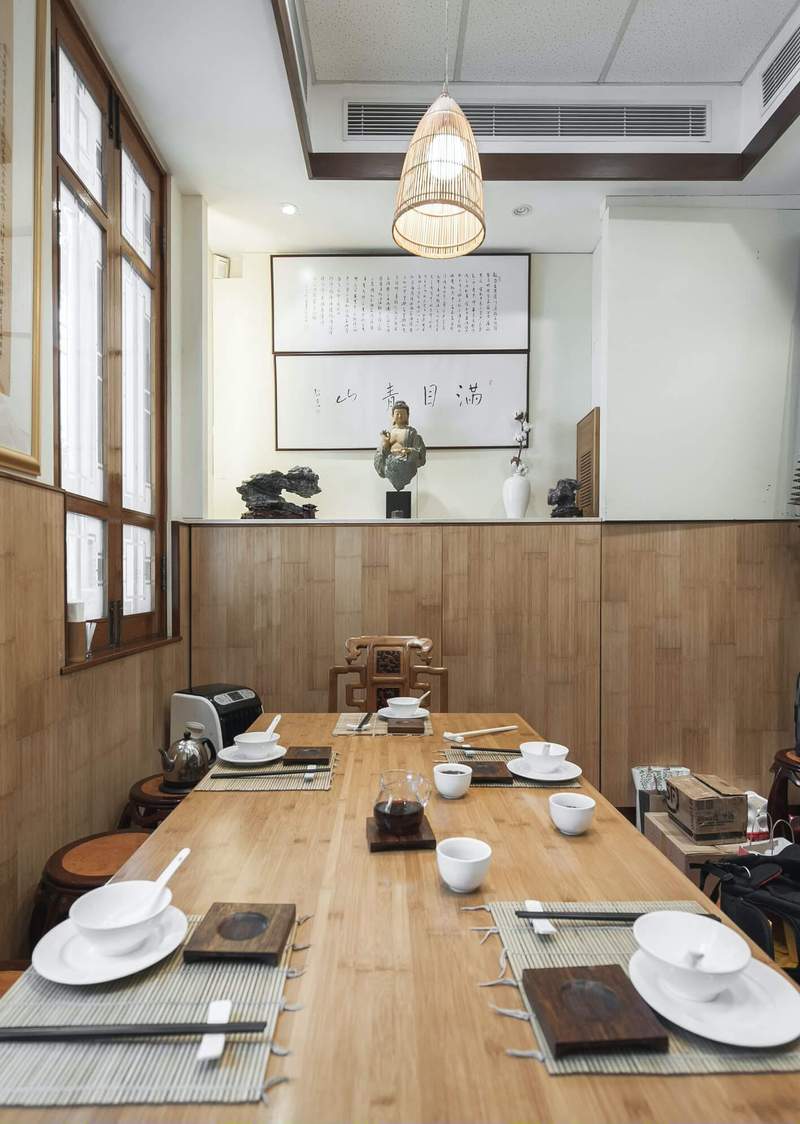 Inside the LockCha Hong Kong Park Flagship Teahouse