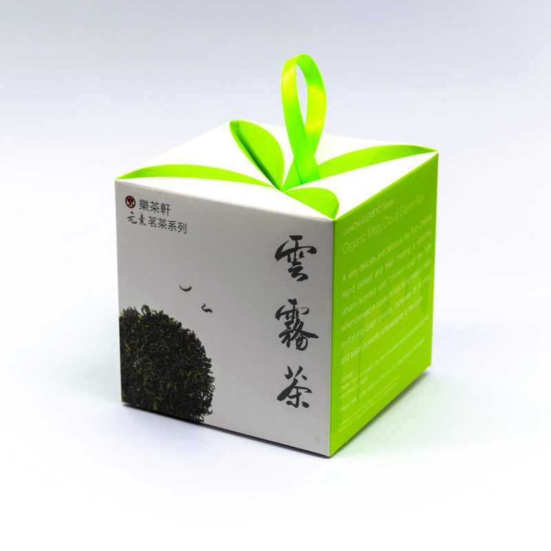Element Series - Organic Misty Cloud Green Tea packaging box