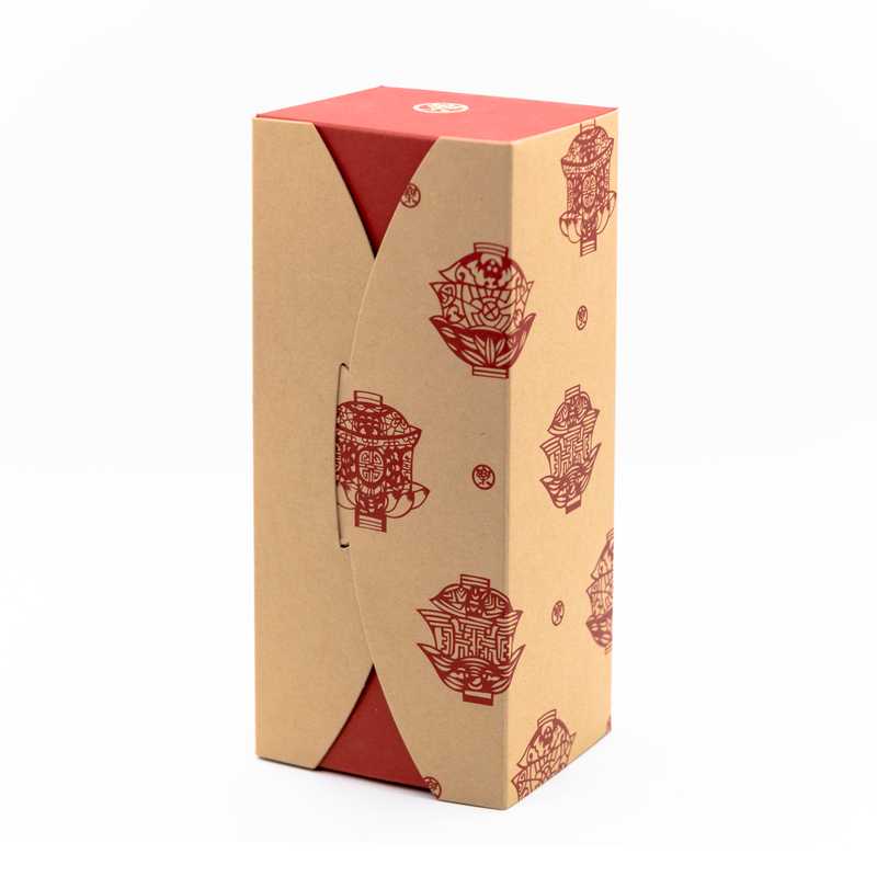 Rose Red Tea packaging box